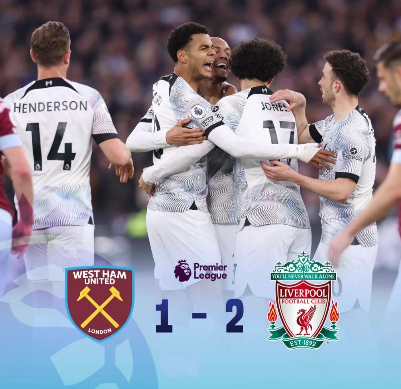 乐鱼体育网页版登录入口-利物浦逆转胜利，引爆主场气氛