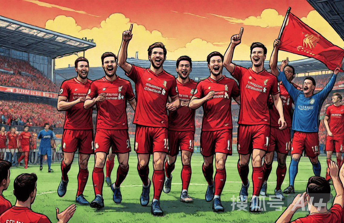 利物浦逆转胜利，引爆主场气氛